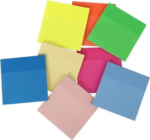 JB9 2x3 Prompt Multi Neon Sticky Note Pad
