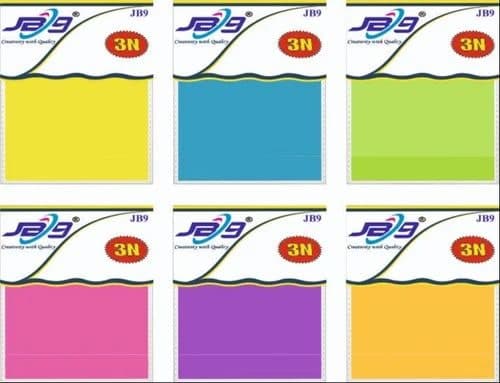JB9 3x5 Transparent Sticky Notes Pad